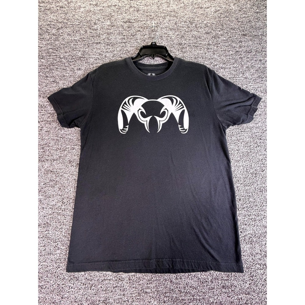 KUIU T Shirt Mens Medium Black Graphic Cotton Short Sleeve Crew Neck Pullover